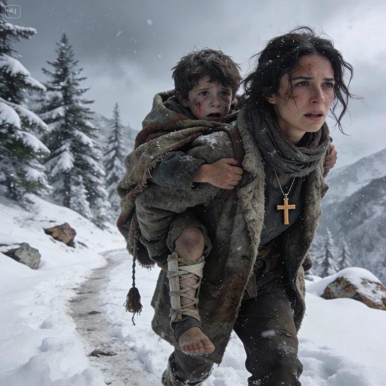 “BANISHED IN THE SNOW: HOW A REPUDIATED WOMAN DEFIED DEATH TO SAVE THE CHILD NO ONE WANTED AND FIND HER OWN REDEMPTION”