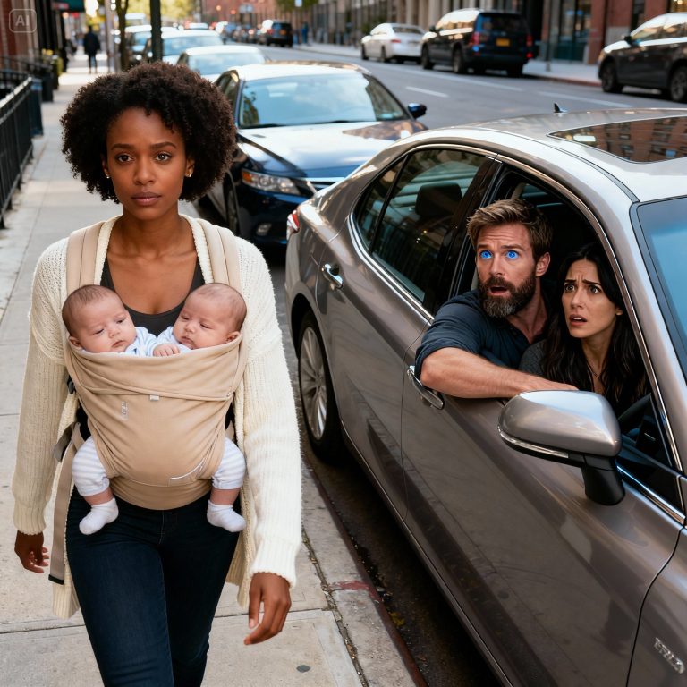 LE MILLIARDAIRE RAMENAIT SA FIANCÉE CHEZ ELLE, JUSQU&rsquo;À CE QU&rsquo;IL LA VOIS TRAVERSER LE PASSAGE PIÉTON AVEC DES JUMEAUX