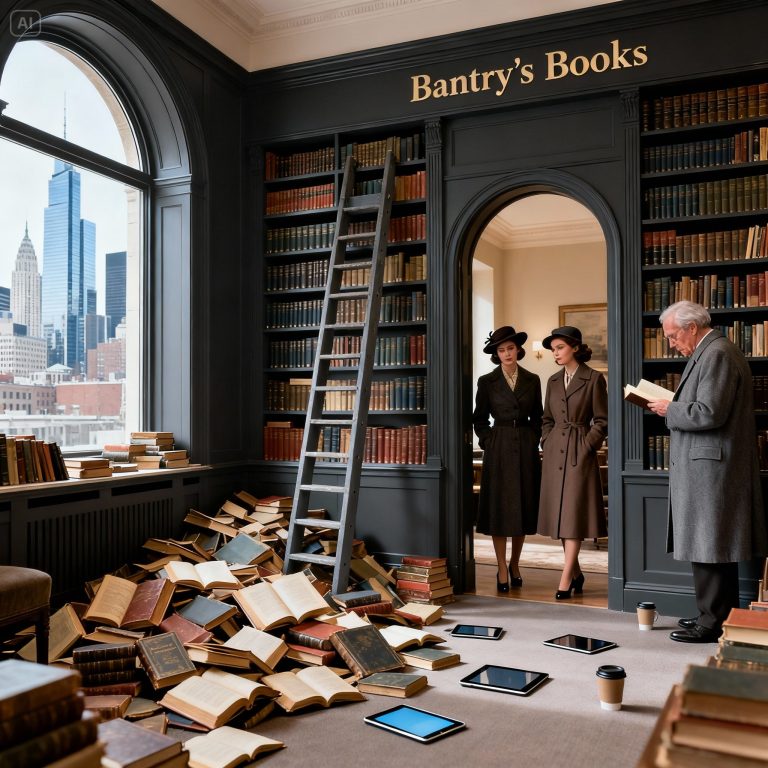 Le mystère de la vieille librairie de Lady Bantry