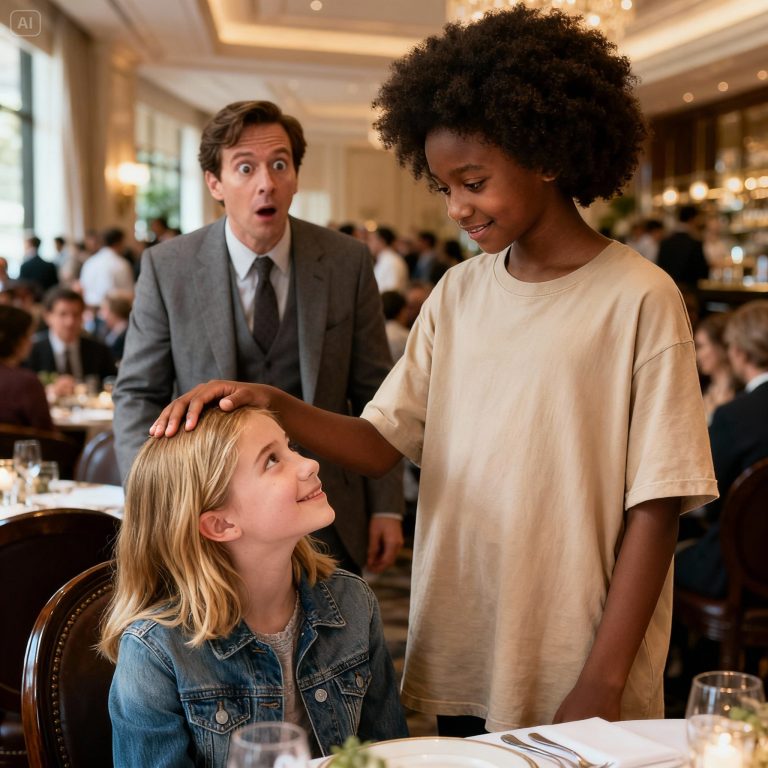 Une jeune fille noire calme la fille d&rsquo;un milliardaire en français, le laissant stupéfait et menant une enquête secrète.