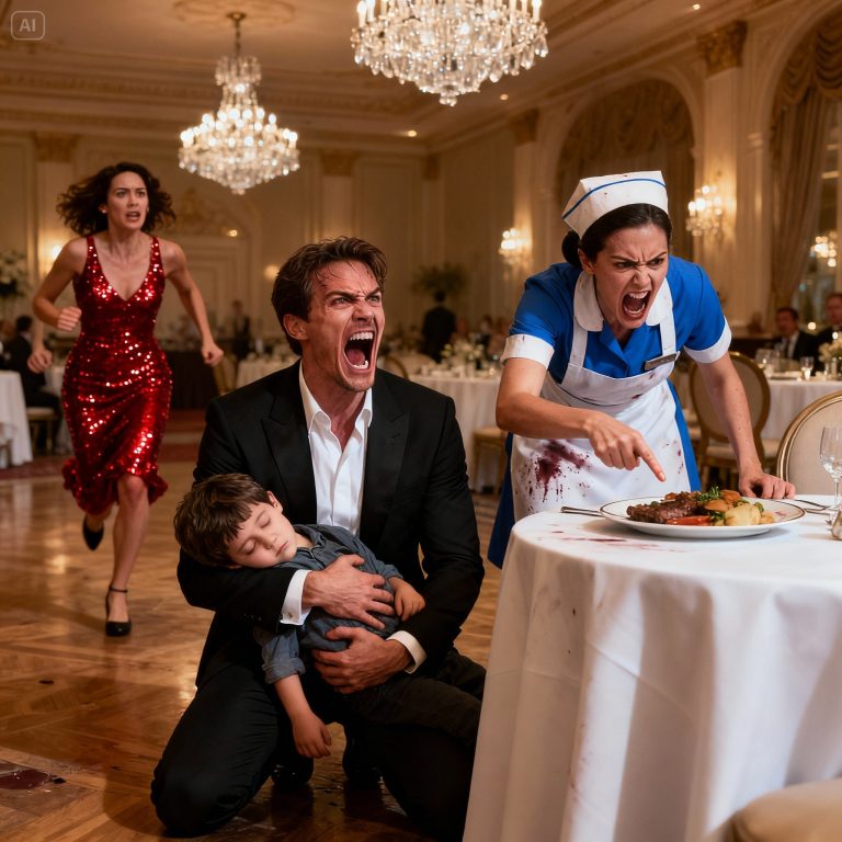 « Votre fiancée a mis quelque chose dans le repas de votre fils ! » hurla la serveuse. Le chef mafieux réagit immédiatement…