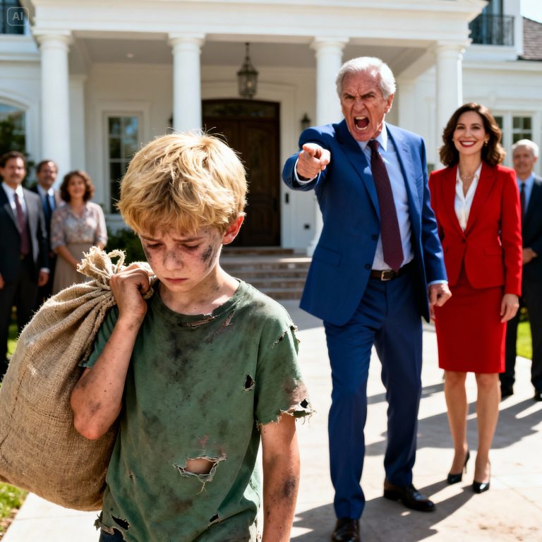 « TU N&rsquo;AS RIEN À FAIRE ICI » — LE MILLIONNAIRE SE MOQUAIT DU GARÇON… JUSQU&rsquo;À CE QUE LA VÉRITÉ ÉCLATE.