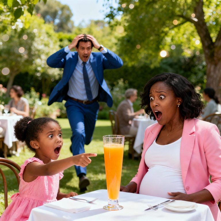 Une jeune fille prévient la femme enceinte d&rsquo;un milliardaire : « Ne bois pas ce jus ! » Ce qu&rsquo;il découvre le fait pleurer.