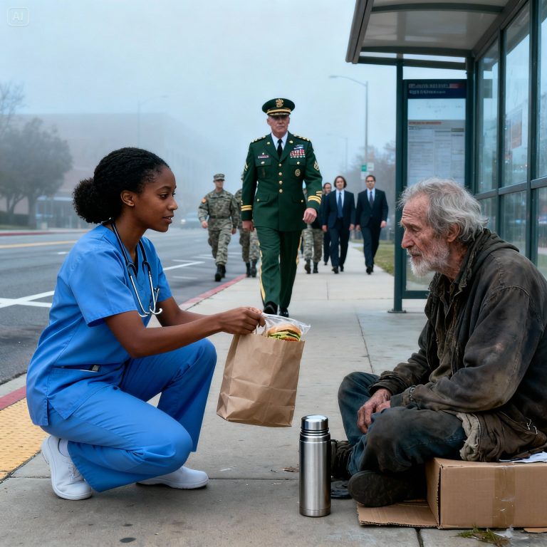 Une jeune fille noire apportait chaque jour le petit-déjeuner à un vieil homme — Un jour, des militaires se sont présentés à sa porte