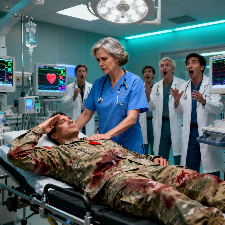 Les médecins se sont moqués de la « nouvelle infirmière » — jusqu&rsquo;à ce que le commandant des SEAL blessé la salue.