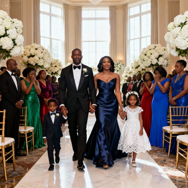 Sa famille a invité son ex-femme pour l&rsquo;humilier — elle est venue avec des triplés et a gâché le mariage