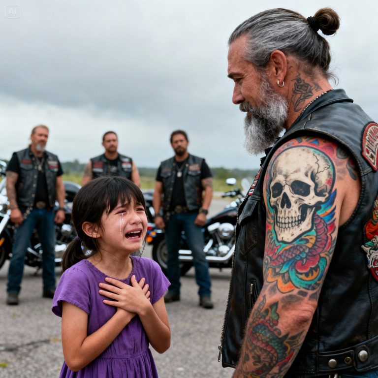 « S’il vous plaît, arrêtez-la ! » — Ce que les motards ont fait ensuite a tout changé.