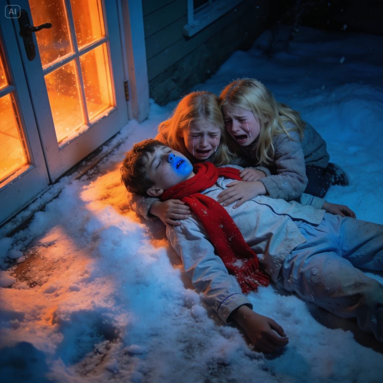 Un garçon sans-abri transporte des jumeaux sur 11 kilomètres dans une tempête de neige. Lorsqu&rsquo;il s&rsquo;est effondré, 2 200 anges ont surpris la ville.