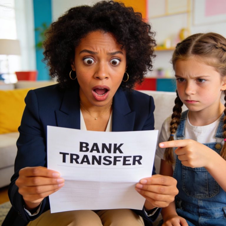 « Maman, ce soir, mon papa va t&rsquo;enlever ta fortune ! » Murmura ma petite fille…