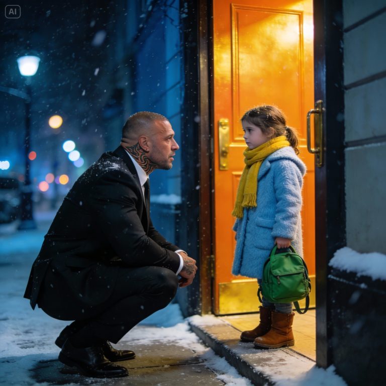 “Senhor, minha mãe não acordou…” disse a garotinha — o chefe da máfia congelou e disse: “Mostre-me onde”.