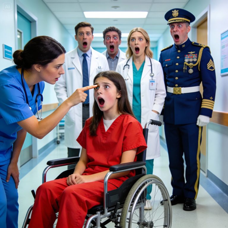 A filha do general nasceu cega, até que a enfermeira revelou algo inacreditável.