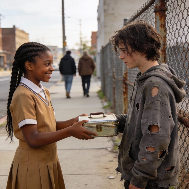 Menino pobre prometeu “Casarei com você quando for rico” à menina negra que o alimentava — anos depois, ele voltou.