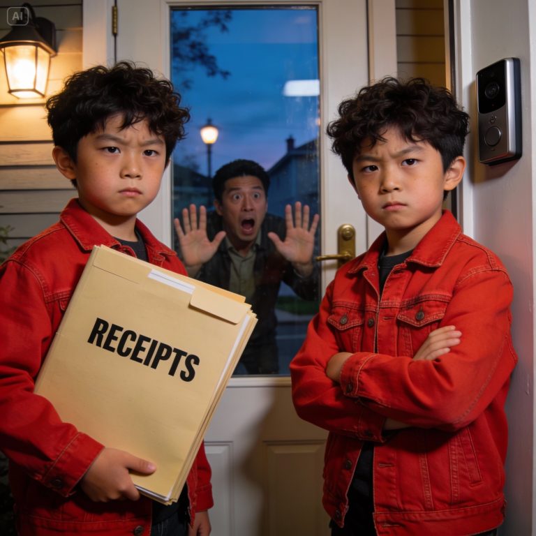 “ABRA A PORTA, APPA!” Chefe da máfia coreana confrontado por seus gêmeos secretos