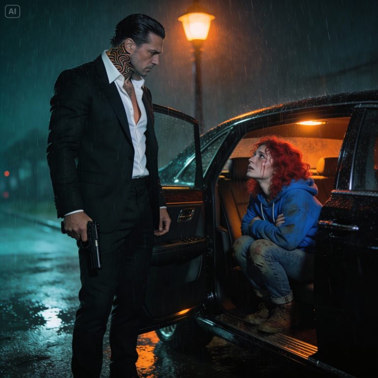 Fugindo do padrasto, ela se escondeu em uma limusine, sem saber que o dono era um chefe da máfia.