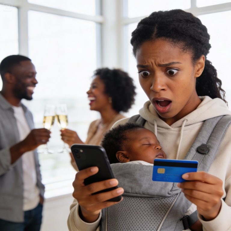 Após o parto, meu marido transferiu todas as nossas economias para a amante, sem saber que meu pai me havia abandonado.