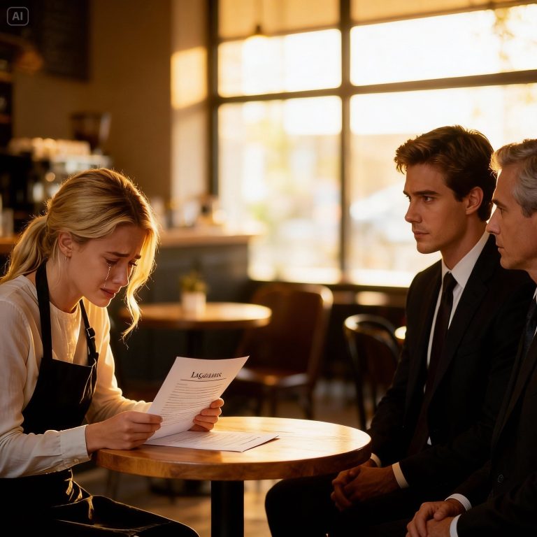 Ela ajudava um senhor idoso todos os dias — até que o neto dele apareceu com advogados e mudou tudo…