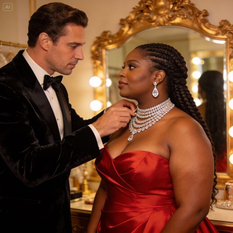 Milionário casa-se com mulher negra gorda para irritar sua ex-esposa racista, e todos riram… meses depois.