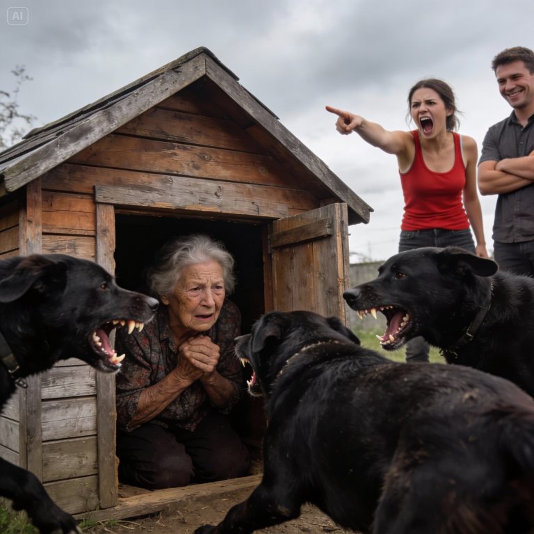 Seu filho ganancioso e sua esposa trancam uma mãe deficiente em um canil — sem saber que ela é uma bilionária escondida.