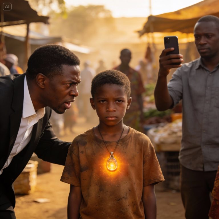 CEO vê criança sem-teto usando o colar que ele deu à ex-esposa muitos anos atrás.