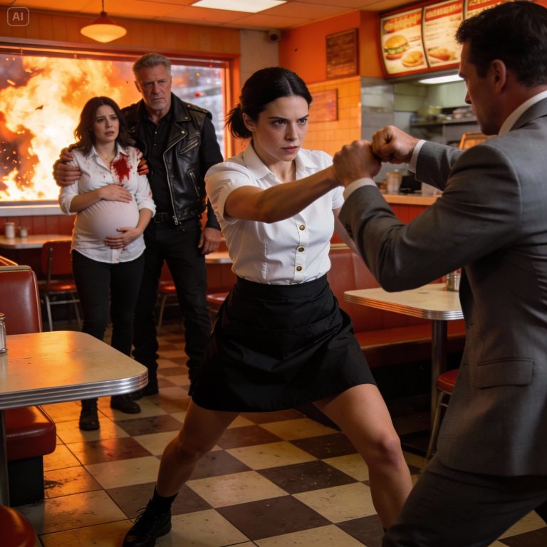 “Saiam da frente, ou eu os enterro com ela” — Então os Hells Angels chegaram.