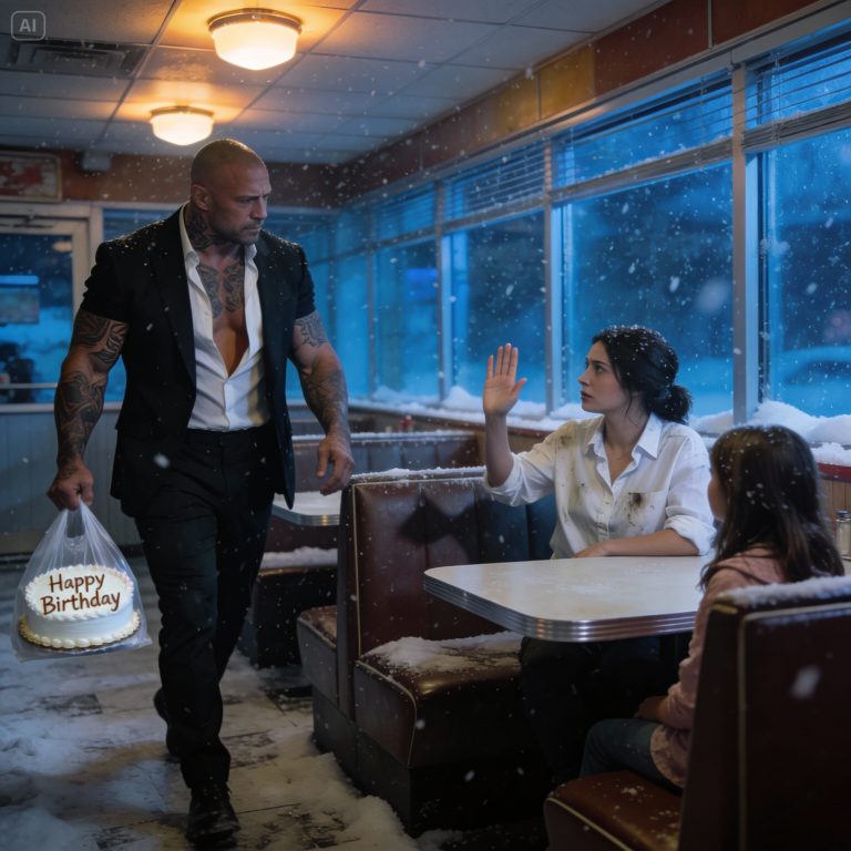 O chefe da máfia teve sua mesa recusada no dia do seu aniversário — até que uma mãe solteira mudou tudo.