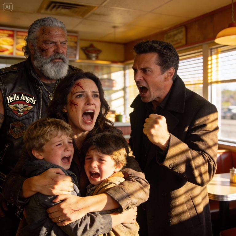 “Pague ou saia” — O Natal de uma mãe mudou quando os Hells Angels apareceram.