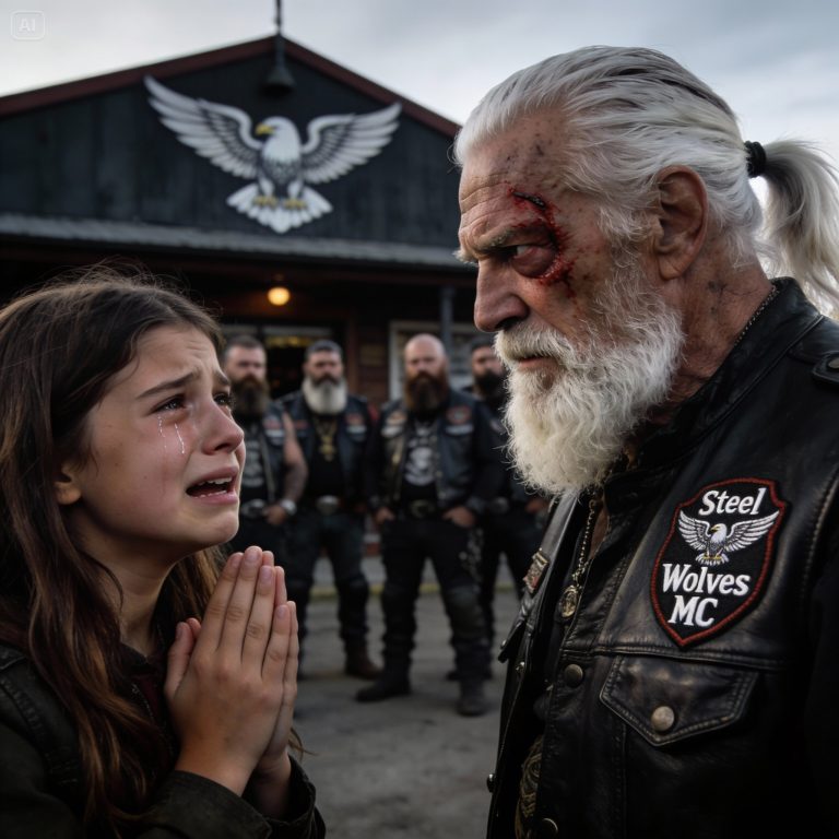 97 motociclistas invadiram hospital para proteger uma garota de seu padrasto; o que eles fizeram chocou a todos.
