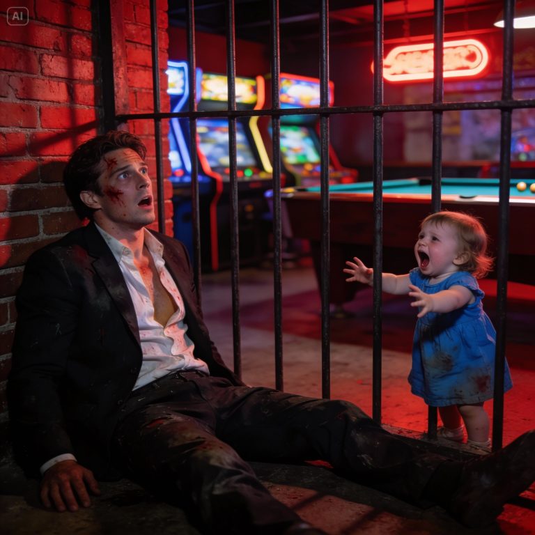 “Não chore, senhor… Minha mãe vai salvá-lo”, disse a garotinha ao chefe da máfia encurralado.