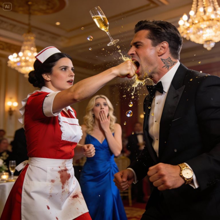 A pobre empregada doméstica deu um soco no chefe da máfia para salvar a vida dele — o que ele fez em seguida mudou a vida dela.