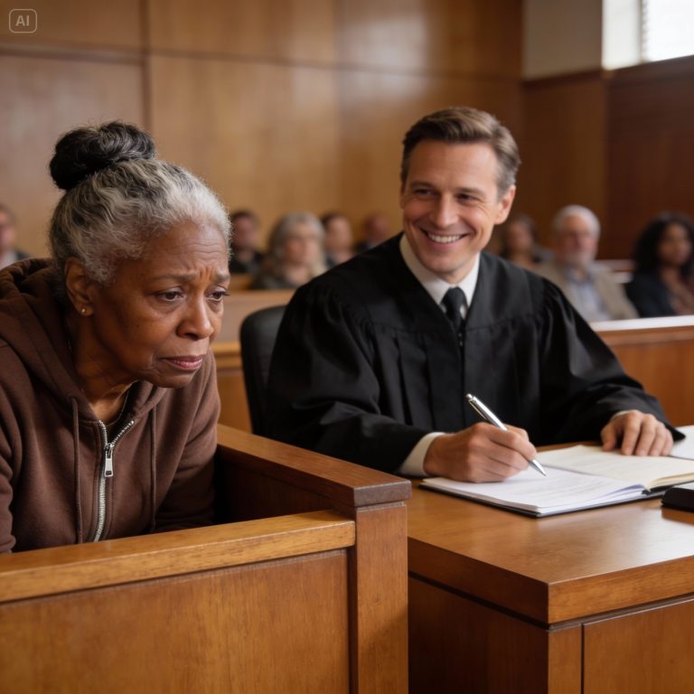 Juíza riu de mulher negra no tribunal — e então ela revelou ser a juíza da Suprema Corte.