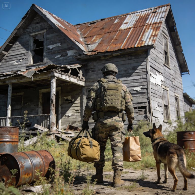 Sem saber da herança de US$ 200 milhões, os sogros expulsaram um ex-membro da Marinha SEAL e seus gêmeos de casa — até que seu cachorro, Fo, apareceu.